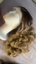 Honey Blonde Ombre Wave
