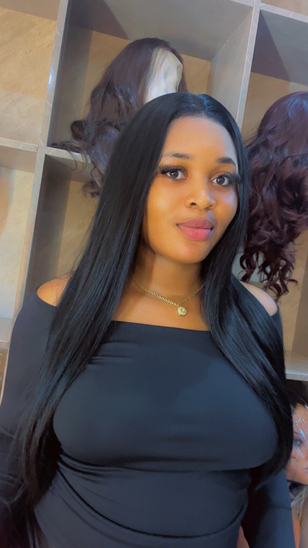 Jet Black Silky Straight