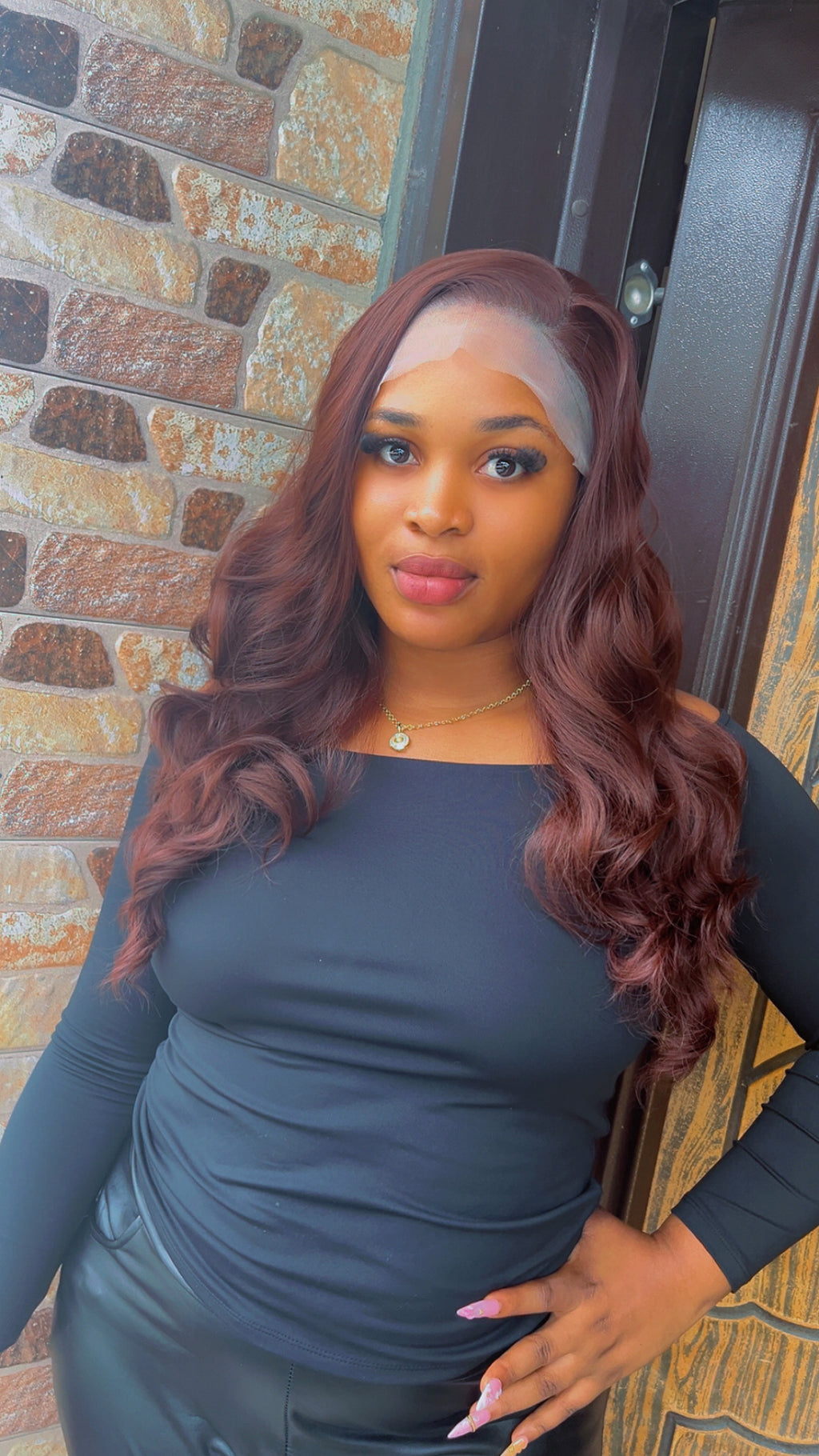 Auburn Chocolate Brown Body Bounce