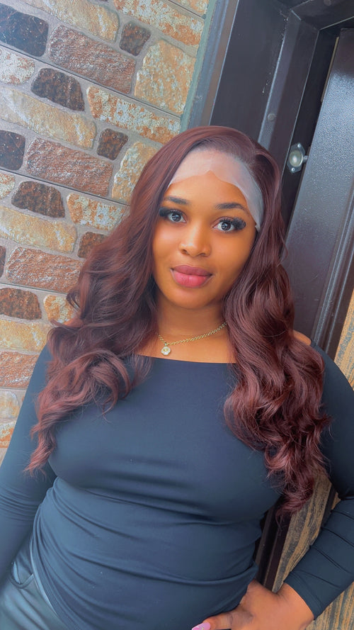 Auburn Chocolate Brown Body Bounce