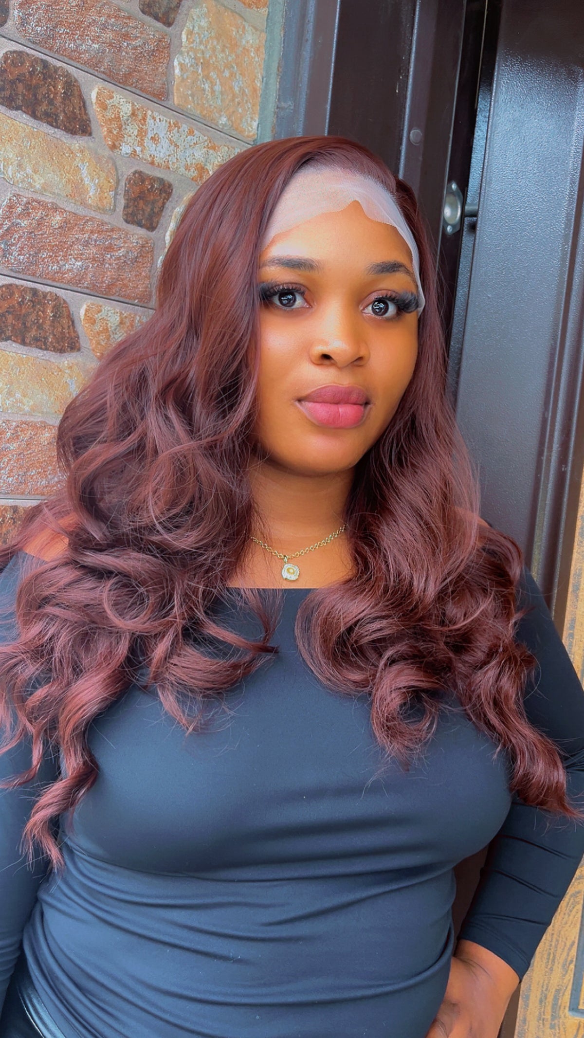 Auburn Chocolate Brown Body Bounce