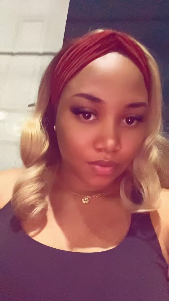 Honey Blonde Ombre Wave